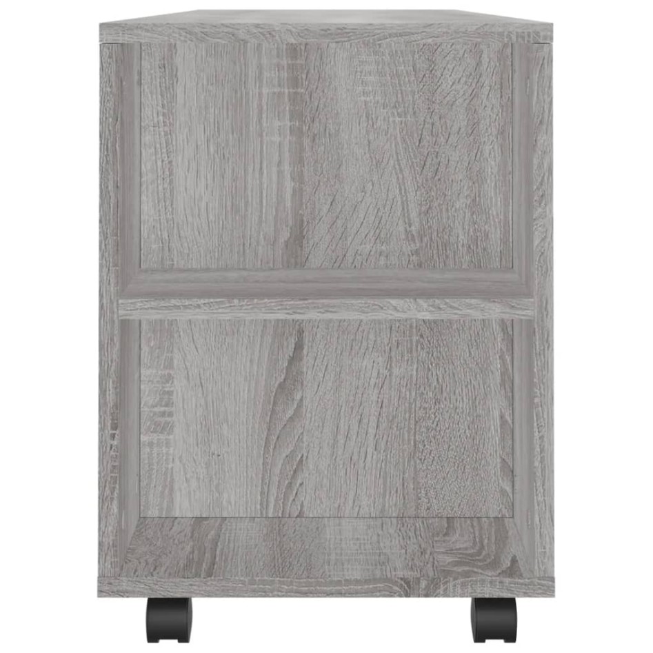 Mueble de TV madera de ingeniería gris Sonoma 102x34,5x43