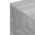 Mueble de TV madera de ingeniería gris Sonoma 102x34,5x43