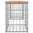 Banco jardín diseño gaviones madera abeto Douglas 103x31x42
