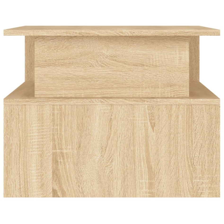 Mesa de centro madera de ingeniería roble Sonoma 90x55x42,5