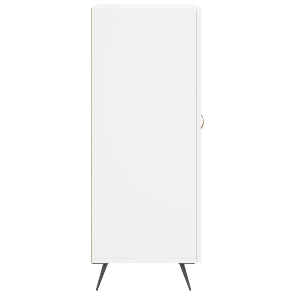 Aparador madera de ingeniería blanco 34,5x34x90