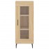 Aparador madera contrachapada color roble Sonoma 34,5x34x90