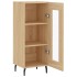 Aparador madera contrachapada color roble Sonoma 34,5x34x90