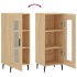 Aparador madera contrachapada color roble Sonoma 34,5x34x90