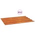 Paneles de tejado 12 uds acero corten oxidado 60x44