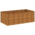 Jardinera de acero corten 196x100x69