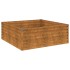 Jardinera acero corten 100x100x36