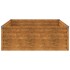 Jardinera acero corten 100x100x36