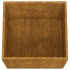Jardinera de acero corten 49x47x46
