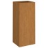 Jardinera de acero corten 32x29x75