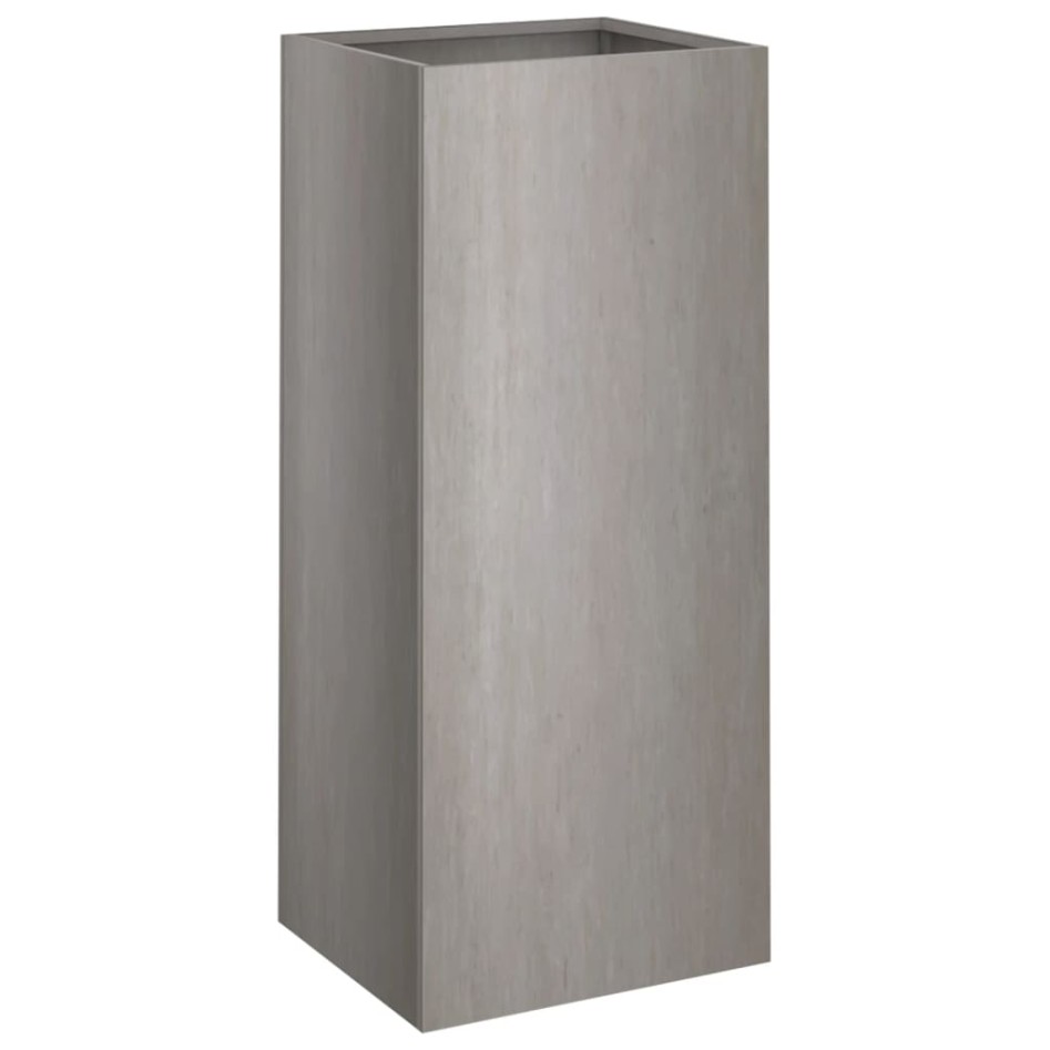 Jardinera de acero corten 32x29x75