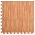 Alfombrillas de goma EVA vetas de madera 12 uds 4,32