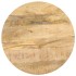 Mesa auxiliar de madera maciza de mango 48x48x56