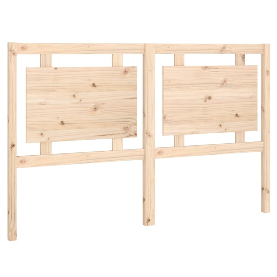 Cabecero de cama madera maciza de pino 155,5x4x100