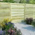 Puerta de valla madera de pino impregnada verde 100x125