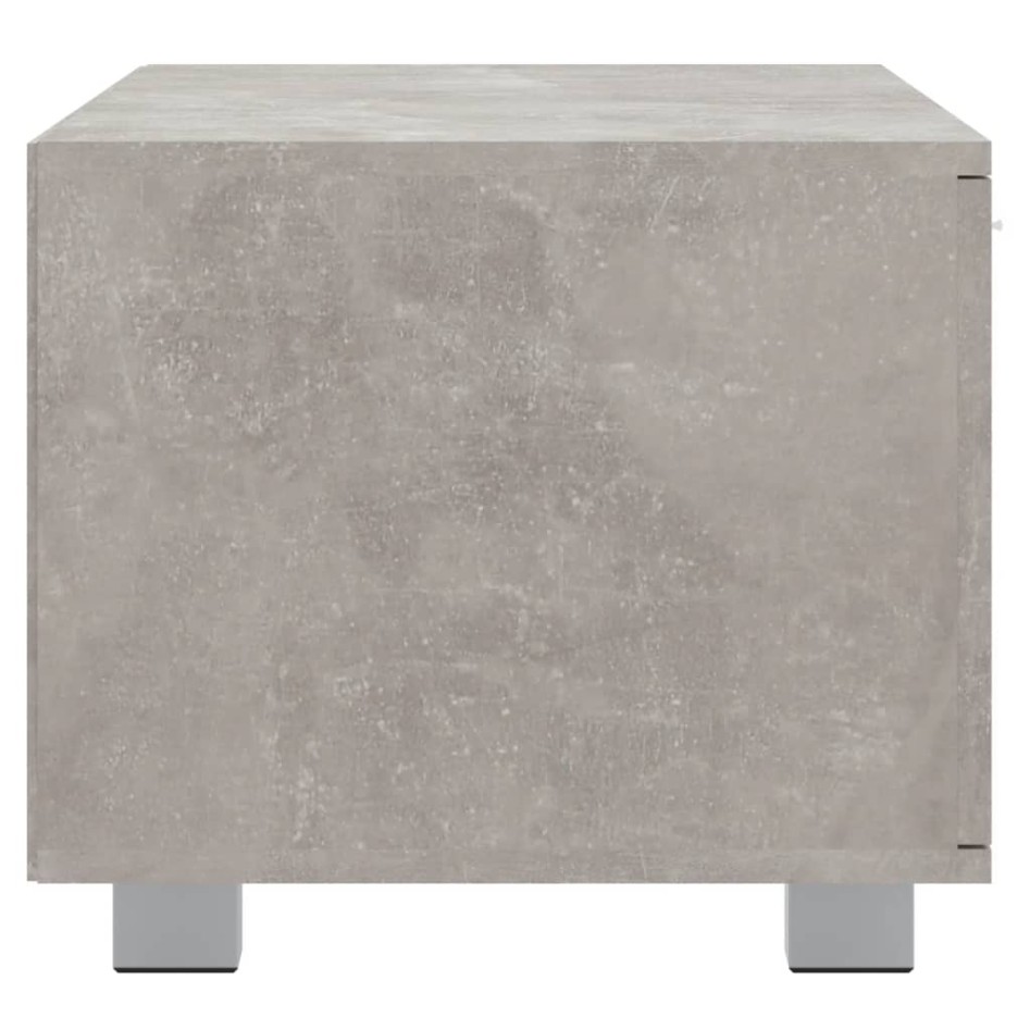 Mueble para TV madera contrachapada gris hormigón