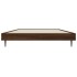 Estructura de cama sin colchón madera marrón roble 100x200