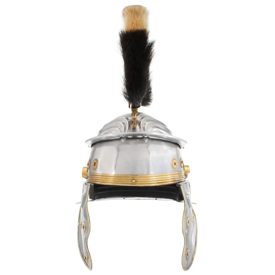 Réplica de casco de soldado romano rol en vivo acero