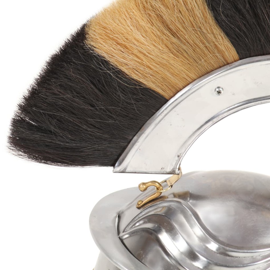 Réplica de casco de soldado romano rol en vivo acero