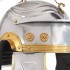 Réplica de casco de soldado romano rol en vivo acero
