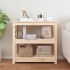 Mesa consola madera maciza de pino 80x40x74