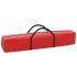 Carpa para fiestas plegable con paredes laterales roja 2x2