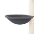 Rascador para gatos con postes de sisal gris oscuro 94