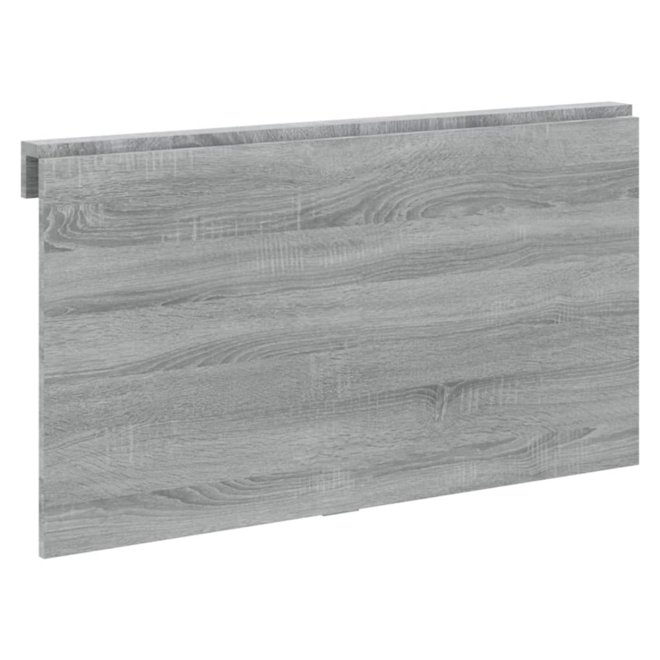 Mesa de pared plegable contrachapada gris Sonoma 100x60x56