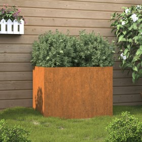 Jardinera de acero corten 62x47x46