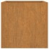 Jardinera de acero corten 62x47x46
