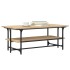 Mesa de centro madera contrachapada roble Sonoma 100x50x40