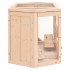 Jaula para hámster madera maciza abeto 80x40x43