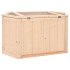 Jaula para hámster madera maciza abeto 80x40x43