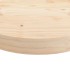 Tablero de mesa redondo madera maciza de pino Ø70x3