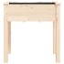 Jardinera con forro interior madera maciza de abeto 71x37x76