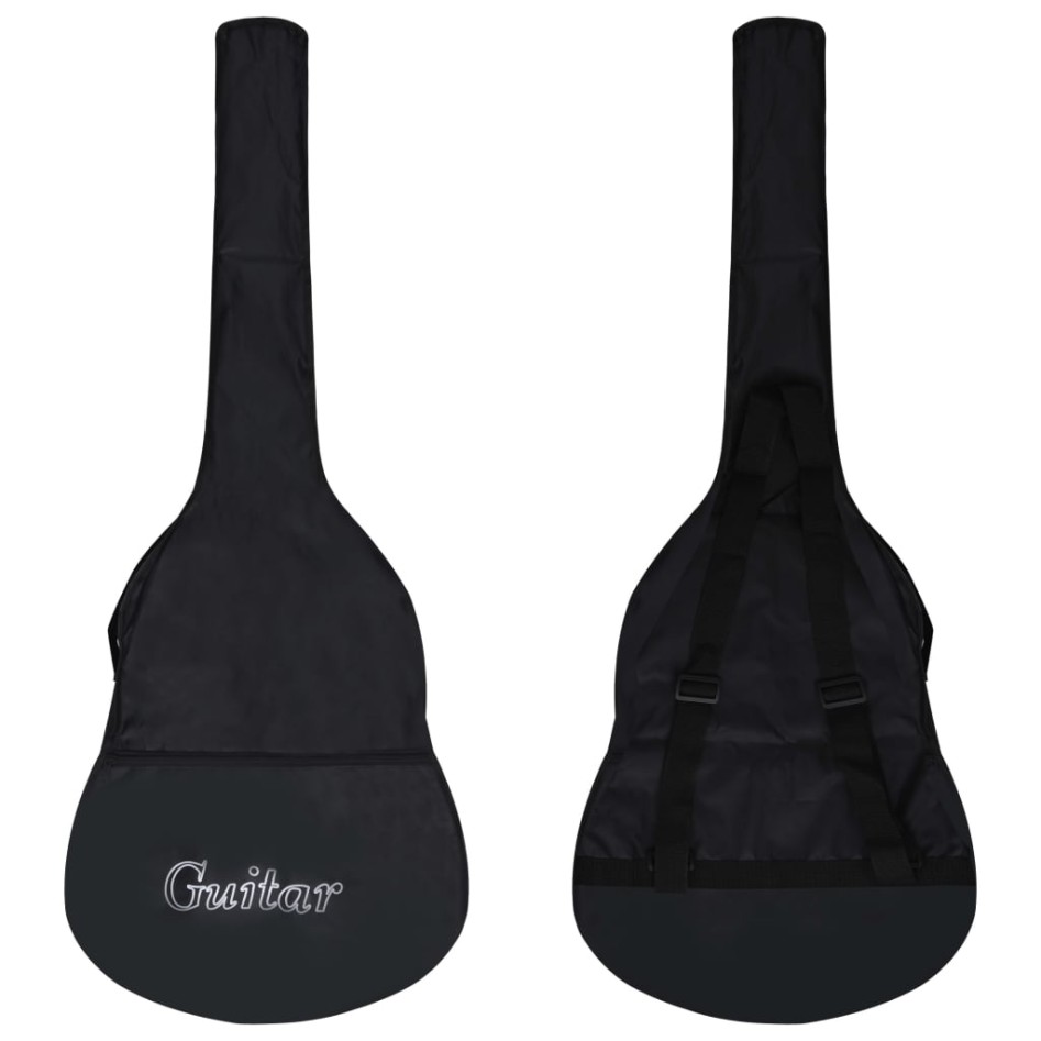 Set de guitarra clásica occidental 12 pzas 6 cuerdas azul