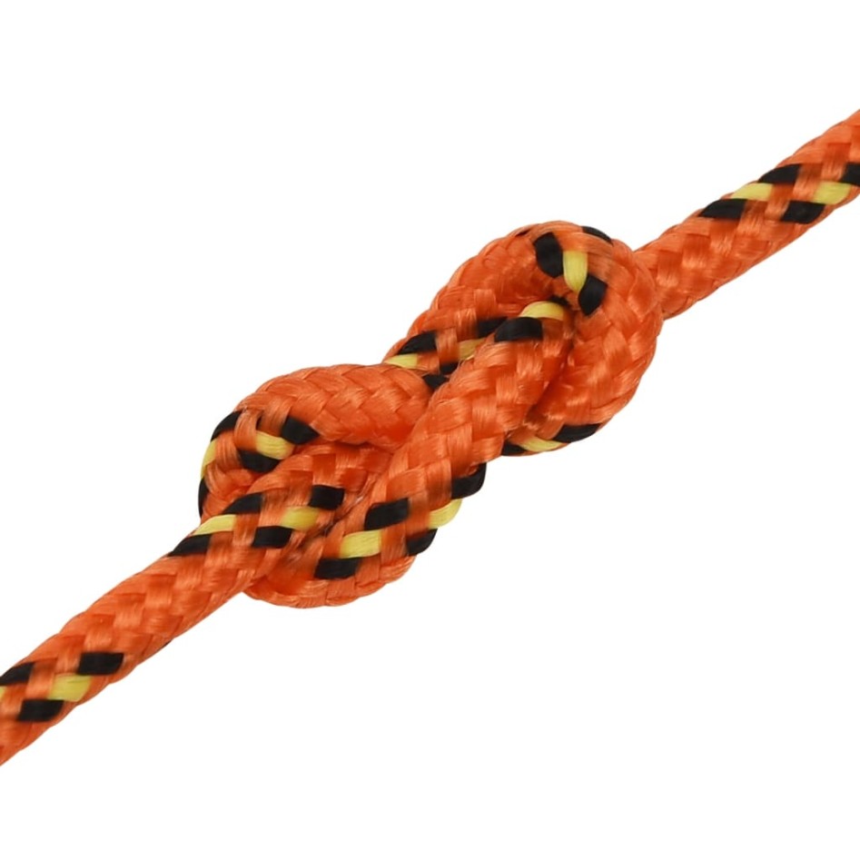 Cuerda de barco polipropileno naranja 5 mm 500