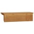 Perchero de madera maciza de roble 60x16x16