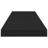 Estantes flotantes de pared 4 uds MDF negro 90x23,5x3,8