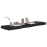 Estantes flotantes de pared 4 uds MDF negro 90x23,5x3,8