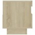 Mueble de TV con luces LED roble Sonoma 80x35x40
