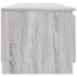 Mueble para TV con luces LED gris Sonoma 140x40x35,5
