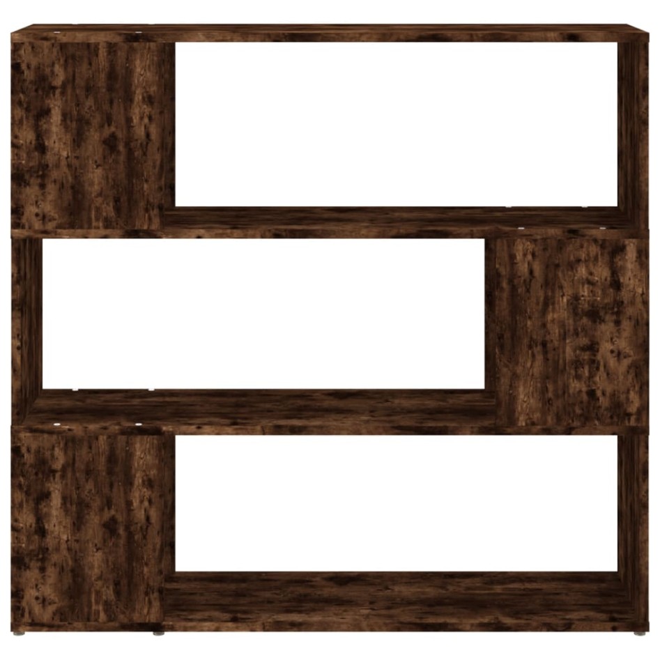 Estantería/divisor de espacios roble ahumado 100x24x94