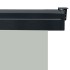 Toldo lateral de balcón gris 105x250