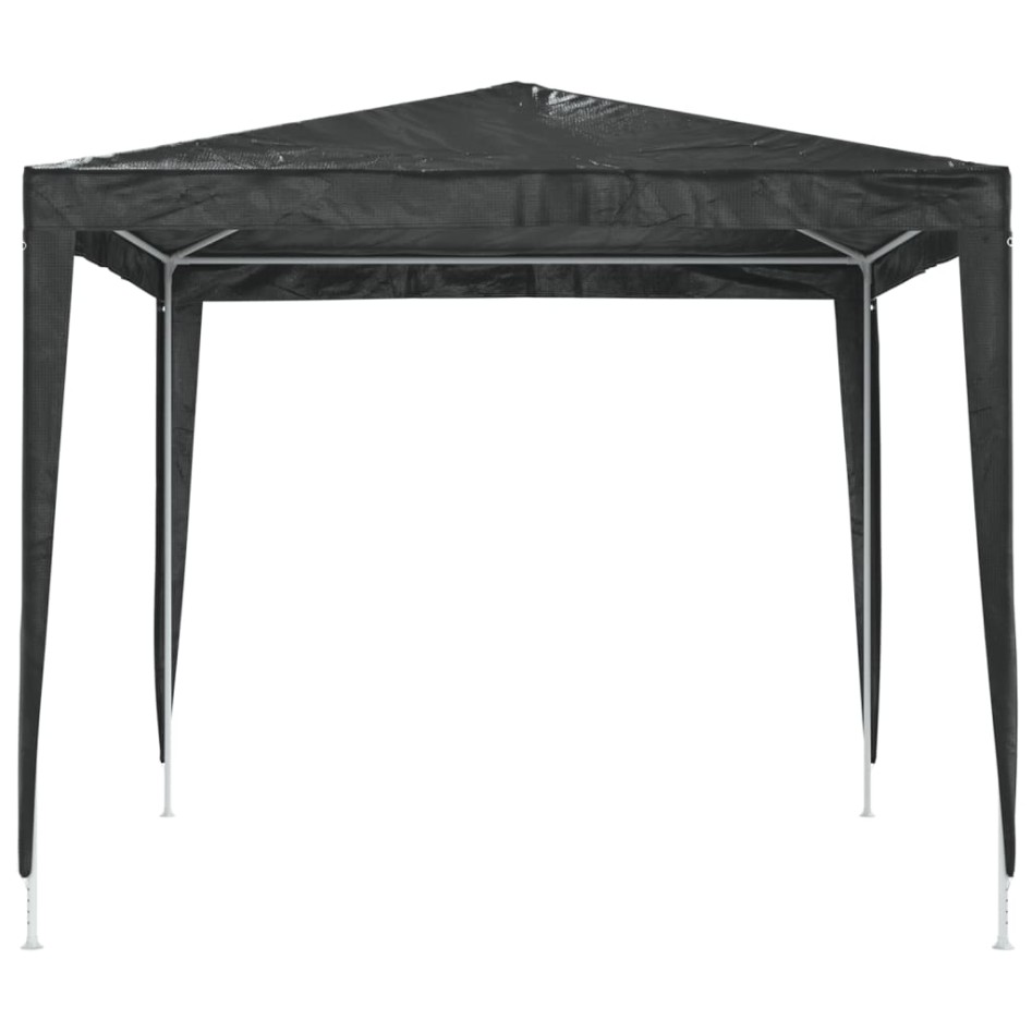 Carpa profesional para fiestas gris antracita 90 g/m² 2,5x2,5