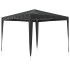 Carpa profesional para fiestas gris antracita 90 g/m² 2,5x2,5