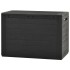Caja de almacenamiento de jardín gris antracita 78x44x55