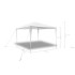 Carpa cenador de jardín techo de pirámide 3x3