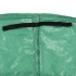 Alfombrilla de seguridad cama elástica PE redonda verde