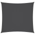 Toldo de vela cuadrado tela Oxford gris antracita 4,5x4,5